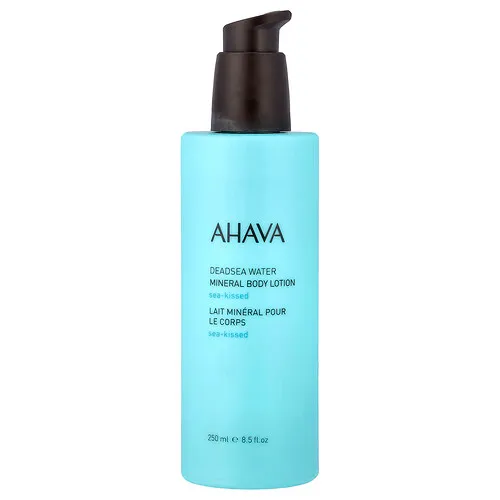 AHAVA North America, Agua del mar Muerto, Loción mineral para el cuerpo, Besos marinos, 250 ml (8,5 oz. líq.)