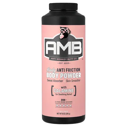 Anti Monkey Butt, Polvo corporal antifricción para mujeres, 226 g (8 oz)