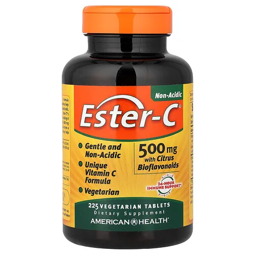 American Health, Ester-C® con bioflavonoides cítricos, 225 comprimidos vegetales