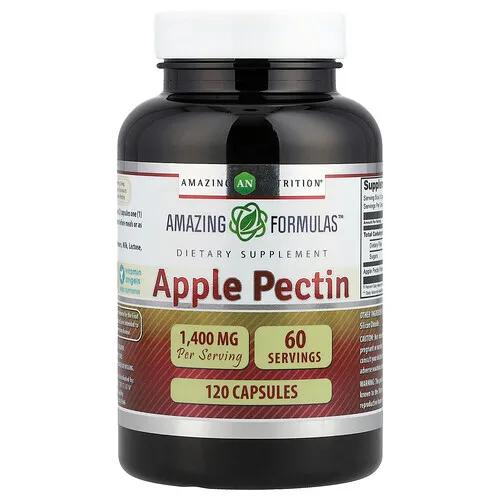 Amazing Nutrition, Pectina de manzana, 120 cápsulas (700 mg por cápsula)