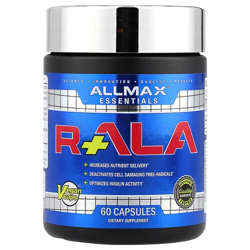 ALLMAX, R+ALA, 60 cápsulas
