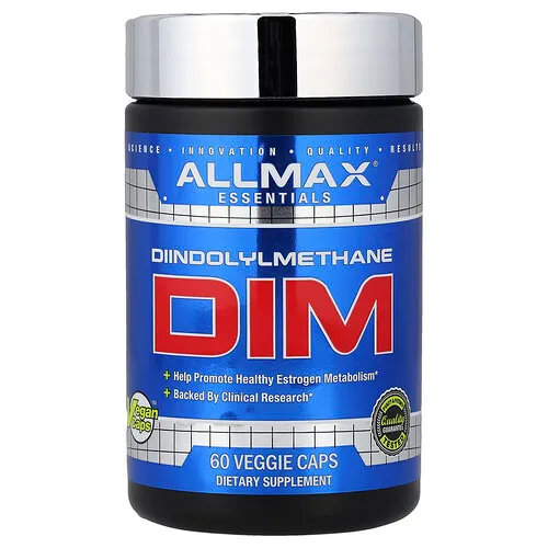 ALLMAX, Essentials, DIM, 60 cápsulas vegetales (100 mg por cápsula)