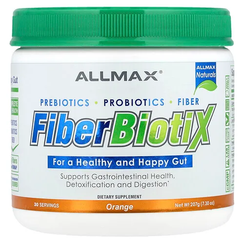ALLMAX, Fiber BiotiX, Naranja, 207 g (7,3 oz)