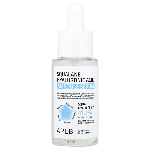 APLB, Sérum en ampollas de escualano y ácido hialurónico, 40 ml (1,35 oz. líq.)