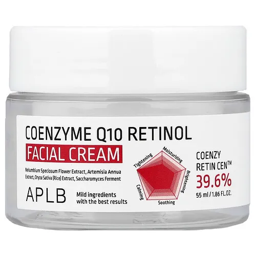 APLB, Crema facial con coenzima Q10 y retinol, 55 ml (1,86 oz. líq.)