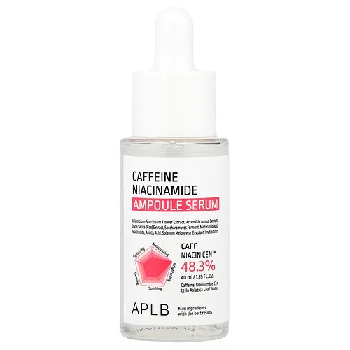 APLB, Sérum en ampollas con cafeína y niacinamida, 40 ml (1,35 oz. líq.)