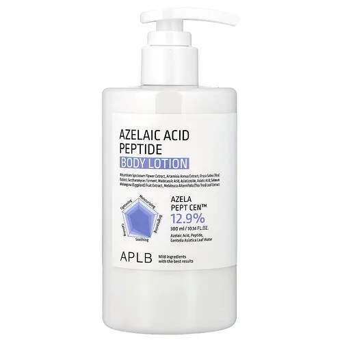 APLB, Loción corporal con péptidos de ácido azelaico, 300 ml (10,14 oz. líq.)