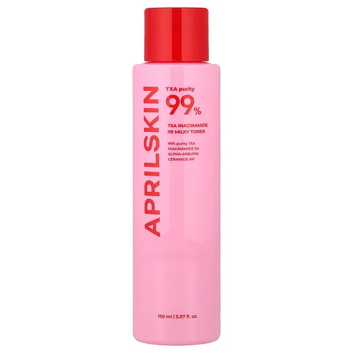 April Skin, Tónico lechoso con TXA y niacinamida 99, 150 ml (5,07 oz. líq.)