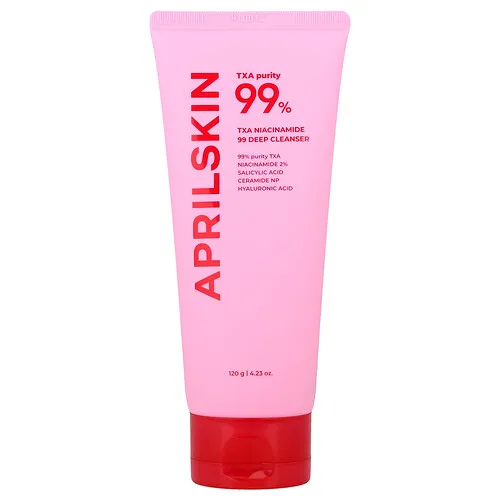 April Skin, Agente de limpieza profunda con TXA y niacinamida 99, 120 g (4,23 oz)