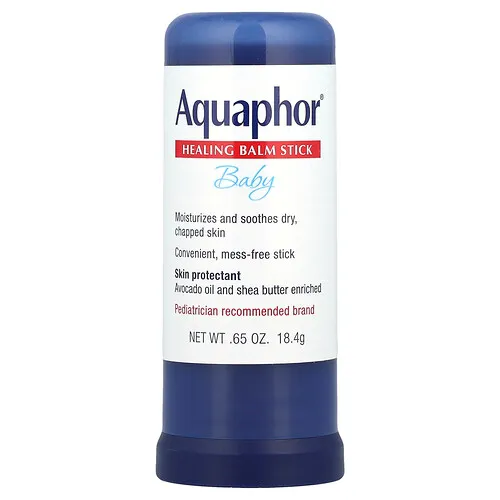 Aquaphor, Bebé, Bálsamo curativo en barra, Sin fragancia, 18,4 g (0,65 oz)