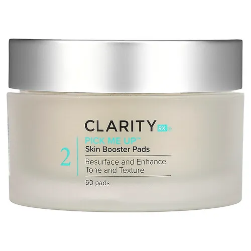 ClarityRx, Pick Me Up, Almohadillas potenciadoras para la piel, 50 almohadillas