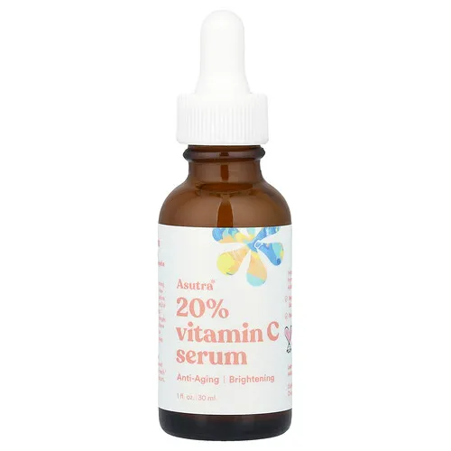 Asutra, Sérum con 20% de vitamina C, 30 ml (1 oz. Líq.)