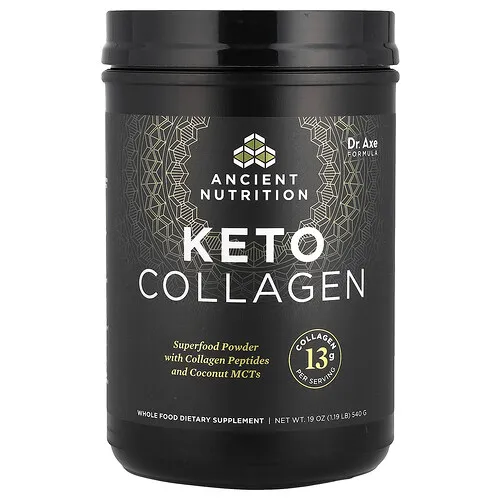Ancient Nutrition, Colágeno cetogénico, 540 g (1,19 lb)