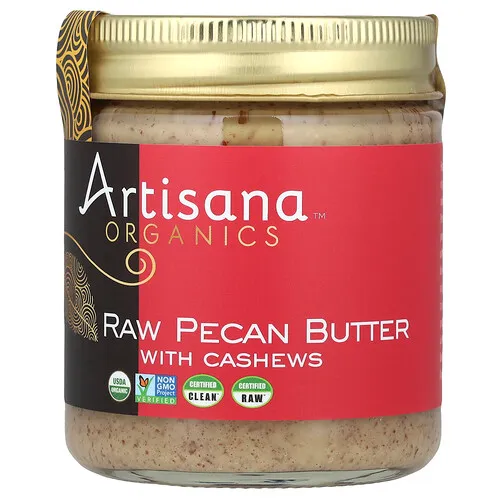 Artisana, Manteca Orgánica de Nuez Pecán, 8 oz (227 g)