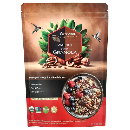 Artisana, Organics, Granola con mantequilla de nuez, 283 g (10 oz)