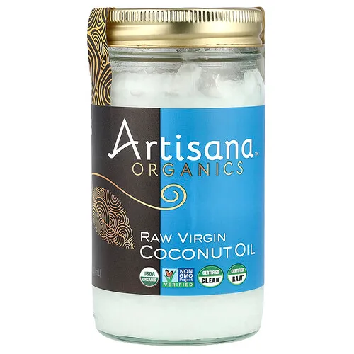 Artisana, Organics, Aceite de coco en bruto, Virgen, 14 oz (414 g)