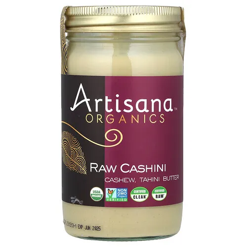 Artisana, Organics, Raw Cashini, Anacardo, Mantequilla de tahini, 397 g (14 oz)