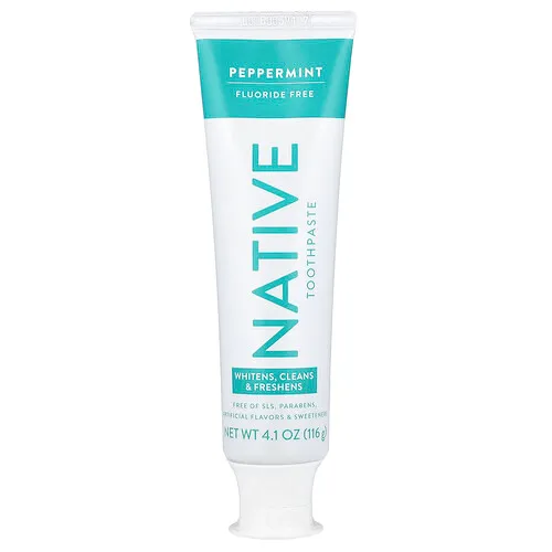 Native, Pasta dental, Sin fluoruro, Menta, 116 g (4,1 oz)