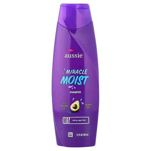 Aussie, Miracle Moist, Champú con aceite de aguacate, 360 ml (12,1 oz. líq.)