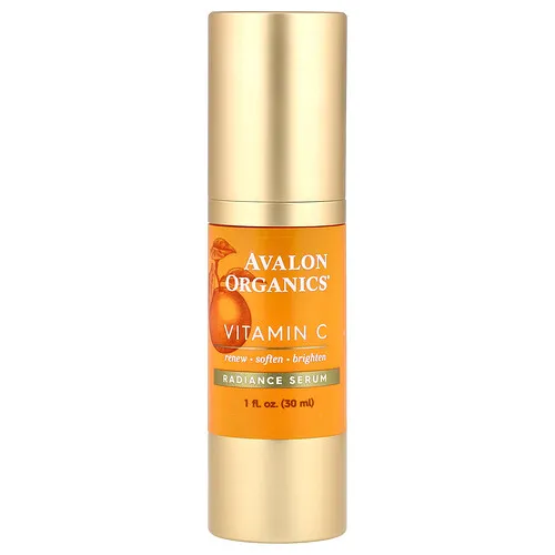 Avalon Organics, Vitamina C, Sérum radiante, 30 ml (1 oz. Líq.)