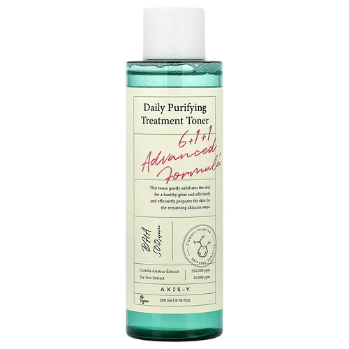 Axis-Y, Tónico de tratamiento purificante diario, 200 ml (6,76 oz. Líq.)
