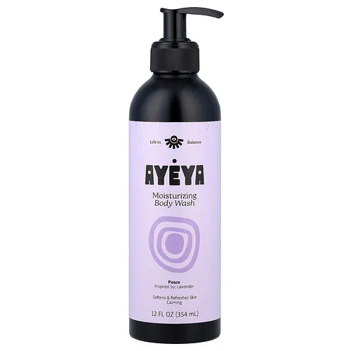 Ayeya, Jabón líquido humectante para el cuerpo, Lavanda, 354 ml (12 oz. líq.)