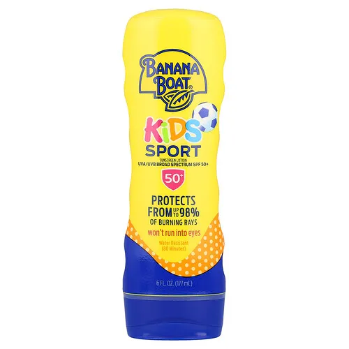 Banana Boat, Kids Sport, Loción con protección solar, FPS +50, 177 ml (6 oz. líq.)