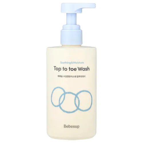 Bebesup, Jabón líquido de la cabeza a los pies, Para bebés, 300 ml (10,14 oz. líq.)