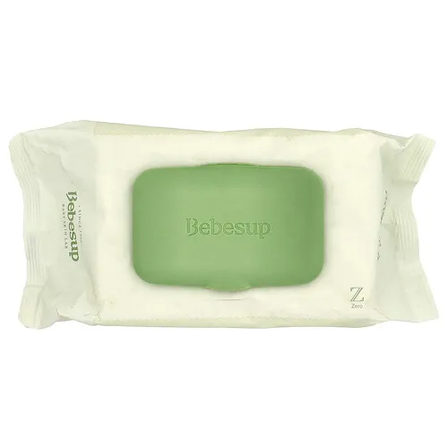 Bebesup, Toallitas húmedas para bebés, Cero, 80 hojas