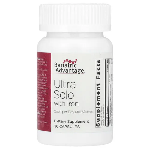 Bariatric Advantage, Ultrasolo con hierro, 30 cápsulas