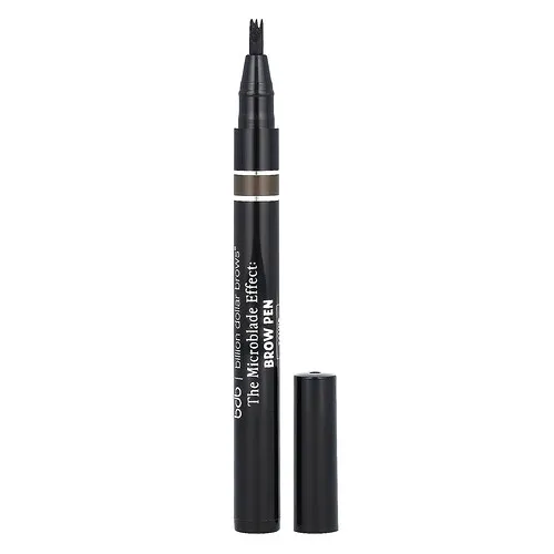 Billion Dollar Beauty, Billion Dollar Brows, Microblade Effect, Lápiz para cejas, Marrón topo, 1,2 g (0,42 oz)