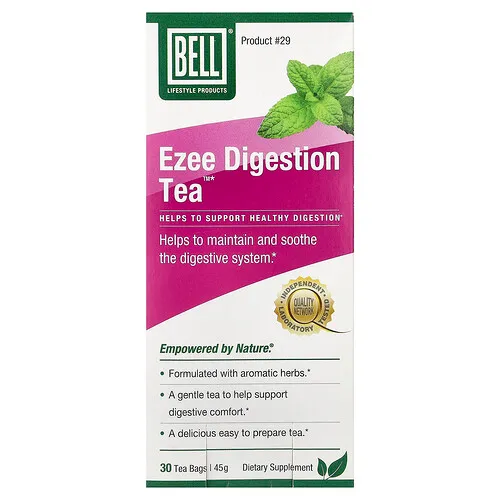 Bell Lifestyle, Ezee Digestion Tea™, 30 bolsitas de té, 45 g