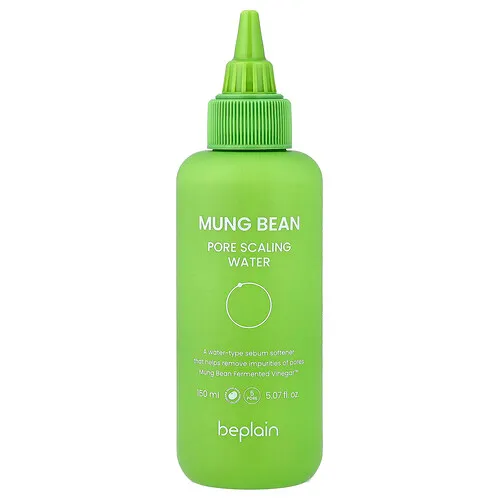 Beplain, Agua de frijol mungo para eliminar la descamación de los poros, 150 ml (5,07 oz. líq.)