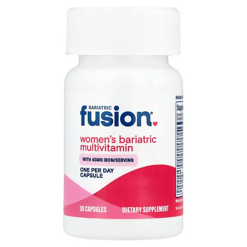 Bariatric Fusion, Suplemento multivitamínico con hierro para mujeres, 30 cápsulas