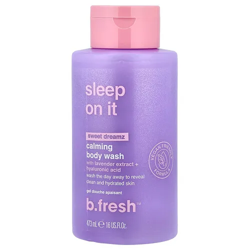 b.fresh, Sleep On It, Jabón líquido calmante para el cuerpo, Sueños dulces, 473 ml (16 oz. líq.)