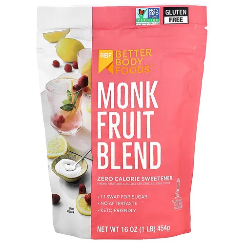 BetterBody Foods, Mezcla de fruto del monje, 454 g (16 oz)