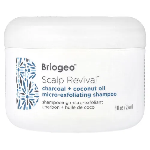 Briogeo, Scalp Revival™, Champú microexfoliante con carbón vegetal y aceite de coco, 236 ml (8 oz. líq.)