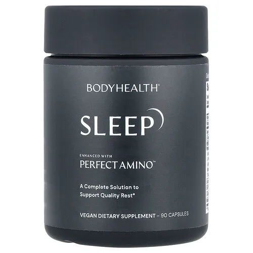 BodyHealth, Suplemento para favorecer el sueño, Mejorado con Perfect Amino™, 90 cápsulas