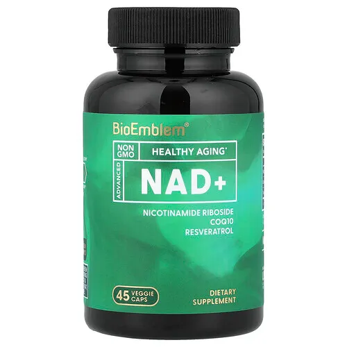 BioEmblem, NAD+, 45 cápsulas vegetales