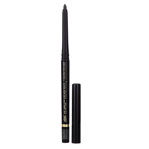 Black Radiance, Delineador en lápiz Eye Appeal, Negro brillante, 0,23 g (0,008 oz)