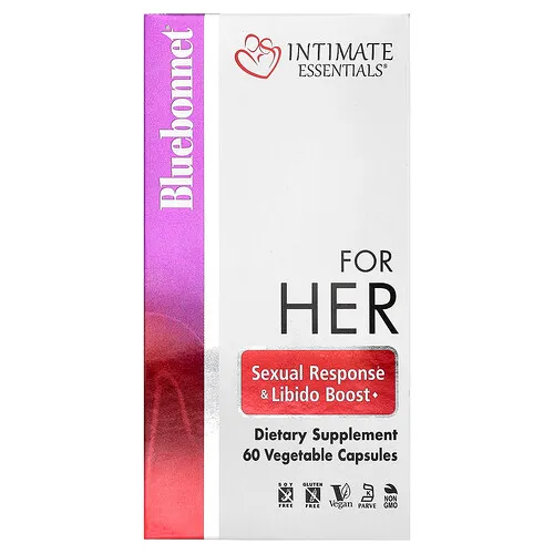 Bluebonnet Nutrition, Intimate Essentials®, Para ella, 60 cápsulas vegetales