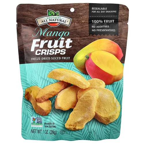 Brothers-All-Natural, Fruit Crisps, Mango, 28 g (1 oz)
