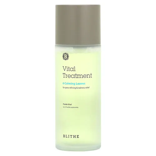 Blithe, Tratamiento vital, 6 hojas calmantes`` 150 ml (5 oz. Líq.)