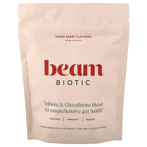 Beam, Biotic, Bayas mixtas, 15 sobrecitos, 2,6 g (0,09 oz) cada uno