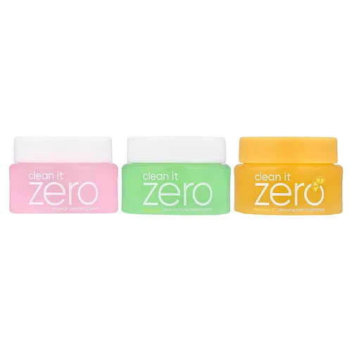 Banila Co, Trío Best of Balms, Bálsamos de limpieza Clean It Zero, Paquete de 3, 25 ml (0,84 oz. líq.) cada uno