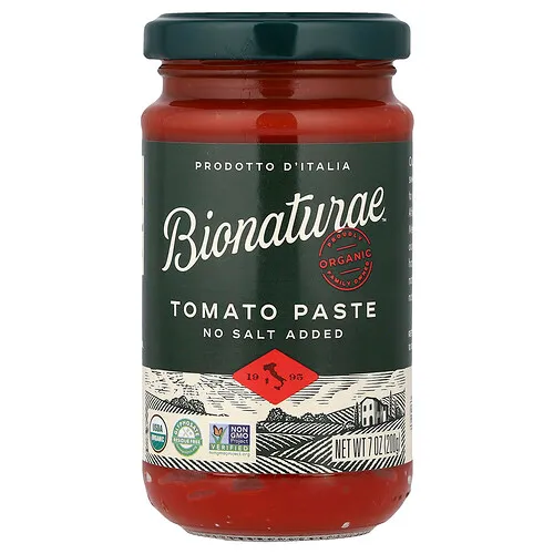 Bionaturae, Pasta de tomate orgánico, 200 g (7 oz)