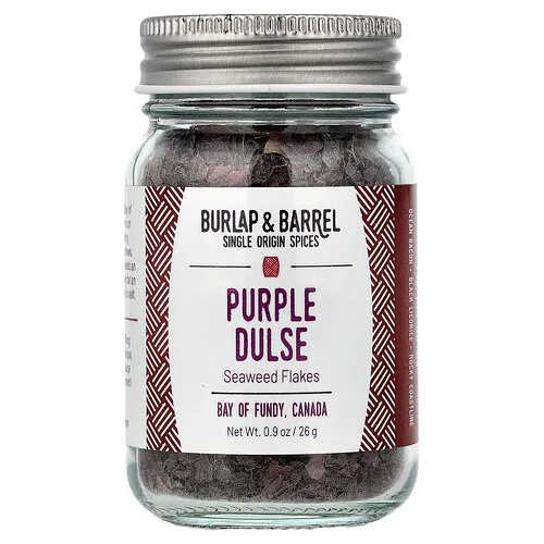 Burlap & Barrel, Purple Dulse, Algas marinas en hojuelas, 26 g (0,9 oz)