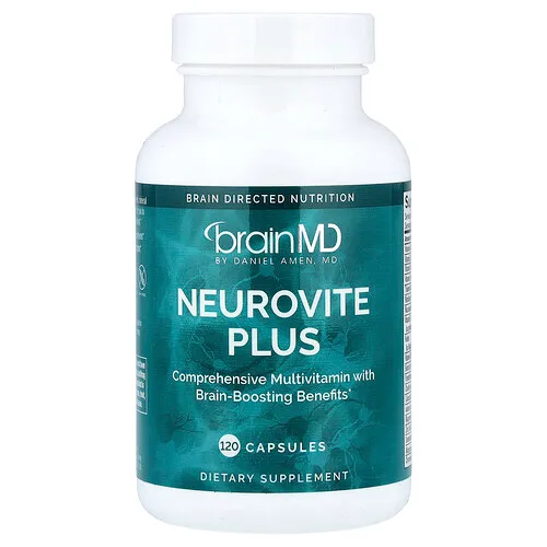 BrainMD, Neurovite Plus, 120 cápsulas