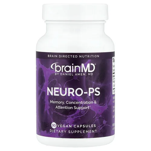 BrainMD, Neuro-PS, 30 cápsulas veganas (150 mg por cápsula)