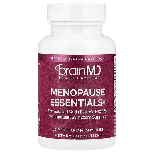 BrainMD, Menopause Essentials+, 60 cápsulas vegetales